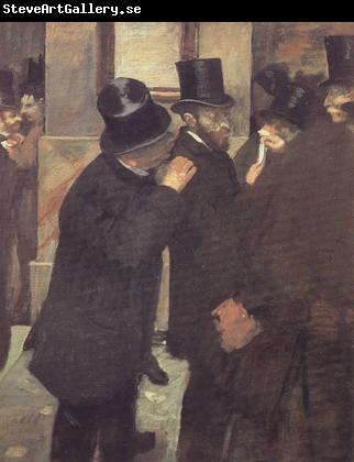 Edgar Degas Portrait at the Stock Exchange (nn020